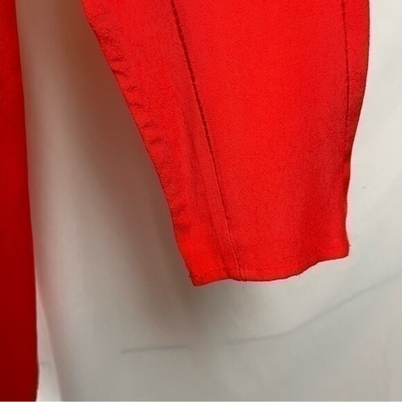 Anthropologie Everly Tangerine Office To Date Night  Dress NWOT Size M - Picture 7 of 13